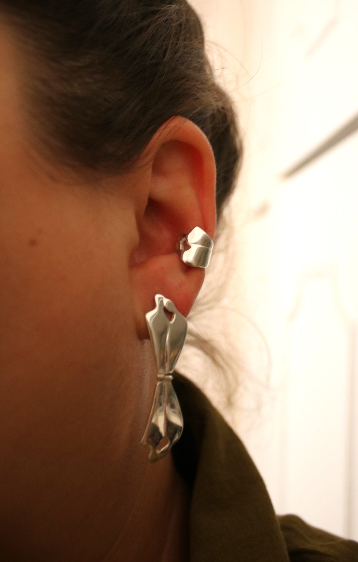 Earcuff Μαζί, Ασήμι 925